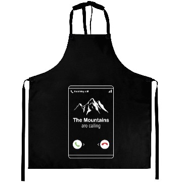 Discover The Mountains are calling Aprons