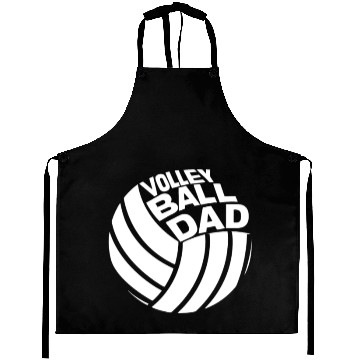 Discover Volleyball Dad Aprons