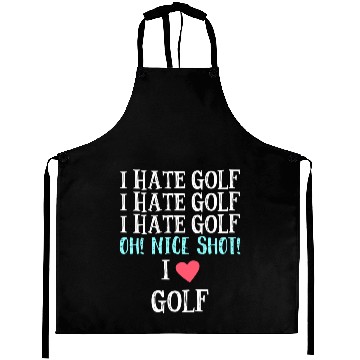 Discover I Hate Golf Aprons