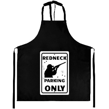Discover Redneck Parking Only Aprons