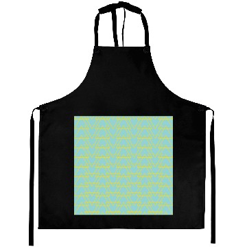 Discover Triangle Blue Yellow Aprons