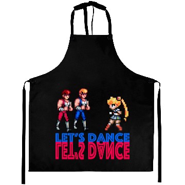 Discover Sailor Moon versus double dragon on the dancefloor Aprons