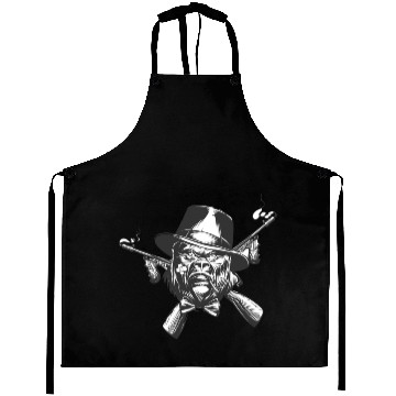 Discover Gangster gorilla Aprons