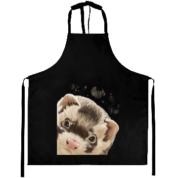 Discover Curious Ferret Aprons
