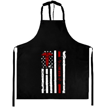 Discover American Lineman Heartbeat Aprons