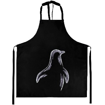 Discover Penguin Chalk Drawing Aprons