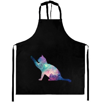 Discover galaxy cat for cats lovers Aprons