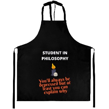 Discover Student in philosophy Aprons