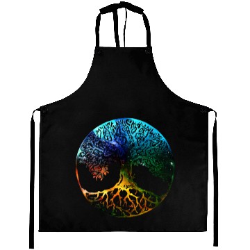 Discover Tree of Life Mandala Aprons