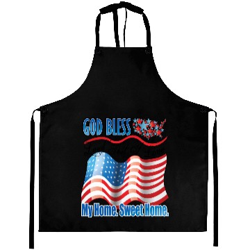 Discover God Bless America Aprons