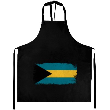 Discover Vintage Bahamas Flag Aprons