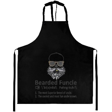 Discover Bearded Funcle Aprons