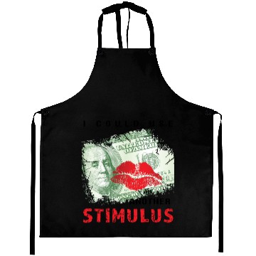 Discover CORONA VIRUS STIMULUS package economy support Aprons