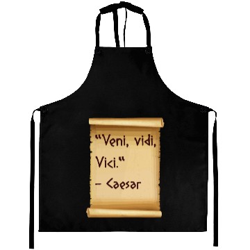Discover Veni Vidi Vici Aprons