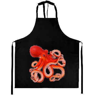 Discover Vibrant Octopus Artprint Design Aprons