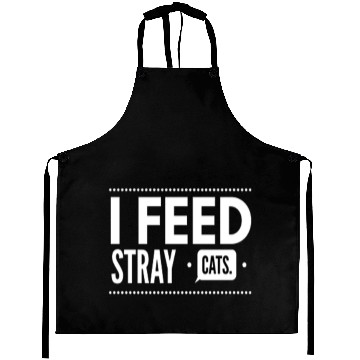 Discover I FEED STRAY .CATS. Aprons