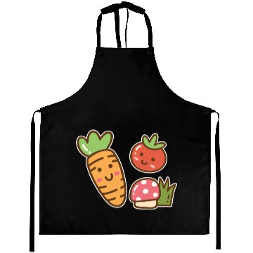 Discover Cartoon Veggies Vegetable Aprons
