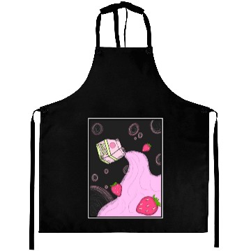 Discover Strawberry milk Aprons
