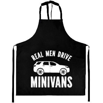 Discover Real Men Drive Minivans Aprons