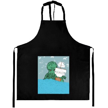 Discover Cthulhu art Aprons