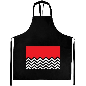 Discover Twin Peaks Chevron Aprons