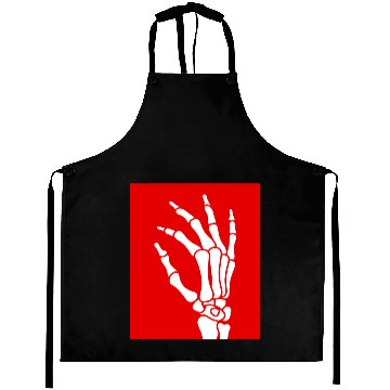 Discover skeleton hand Aprons