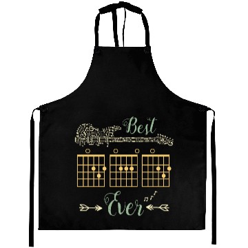Discover Best Dad Ever Cool Guitar Chord Gifts Aprons