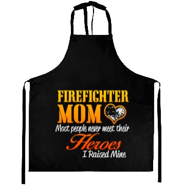 Discover Fire Fighter Mom Aprons