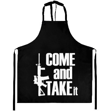 Discover Come and Take It Aprons