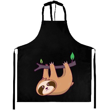 Discover Sloth Sloth Sloth Chill Relax Aprons
