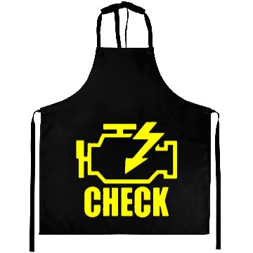 Discover Mechanic Auto Repair Check Engine Light Aprons