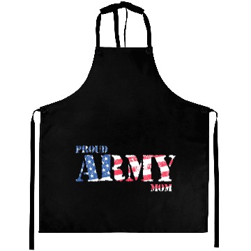 Discover Army Mom Proud Soldier USA Mothers Day Gift Aprons