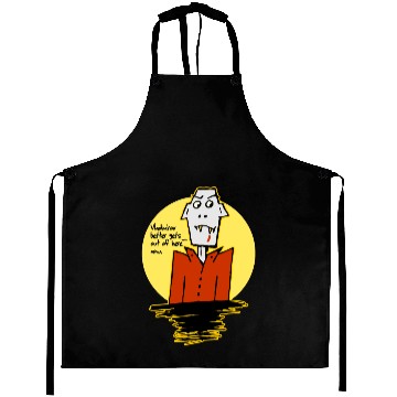 Discover Nosferatu Dude vanishing before sunrise - Vampire Aprons