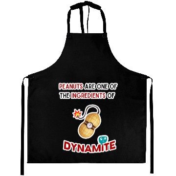 Discover Dangerous Peanuts Aprons
