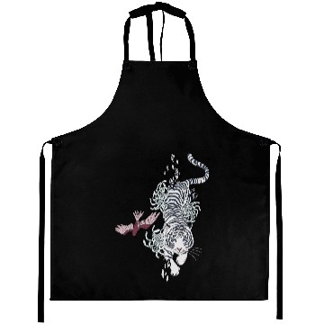 Discover Unique Japanese spirit Tiger | My spirit Animal Aprons