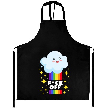 Discover Rainbow Cloud Pride Gay LGBT Equality Aprons