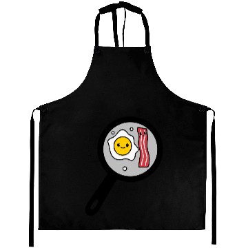 Discover Eggs n’ Bacon in a frying pan Aprons