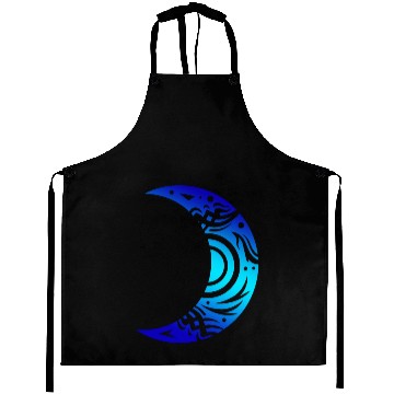 Discover T Tattoo Moon Half Shape Moon Lover Gift Idea Aprons