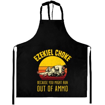 Discover Funny Jiu Jitsu Aprons - Ezekiel Choke - Jiujitsu H