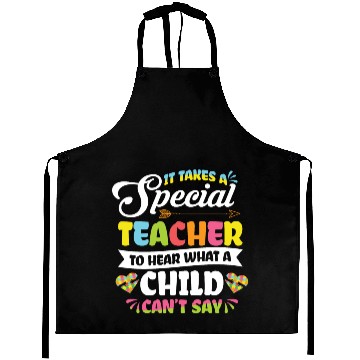 Discover Special Education Teacher Autism Teacher Awareness Aprons