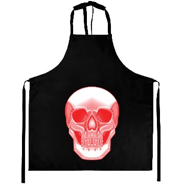 Discover Red Crystal Skull Aprons