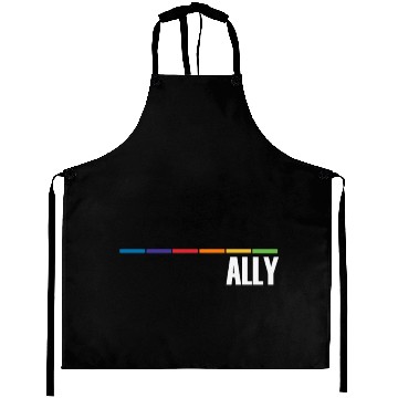 Discover Gay pride LGBT ally Aprons