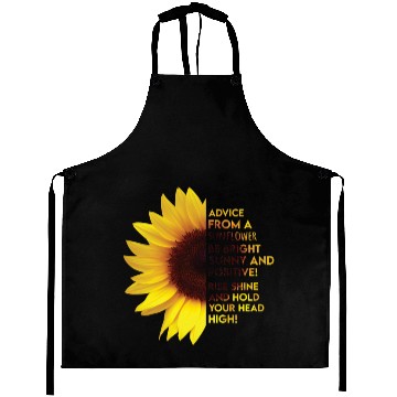 Discover Sunflower Advice Aprons