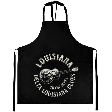 Discover Louisiana Delta Blues Swamp Blues Guitar Aprons