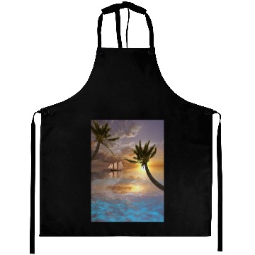 Discover Tropical Waters Aprons
