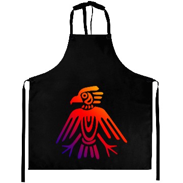 Discover Aztec Symbols Aztec Eagle Tattoo Gift Idea Aprons
