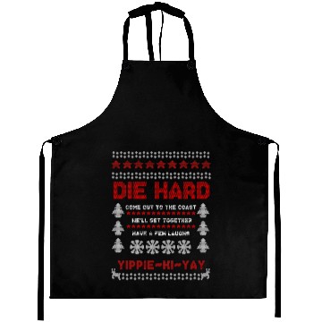 Discover Die Hard Christmas Jumper Aprons