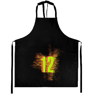 Discover 12 Number twelf birthday giftidea Aprons