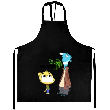 Discover GUMBALL AND ED EDD AND EDDIE MASK UP Aprons