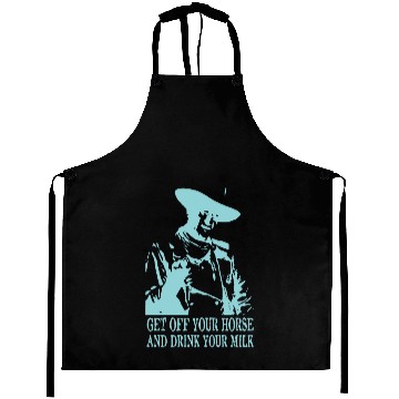 Discover JOHN WAYNE Get Off Your Horse Aprons